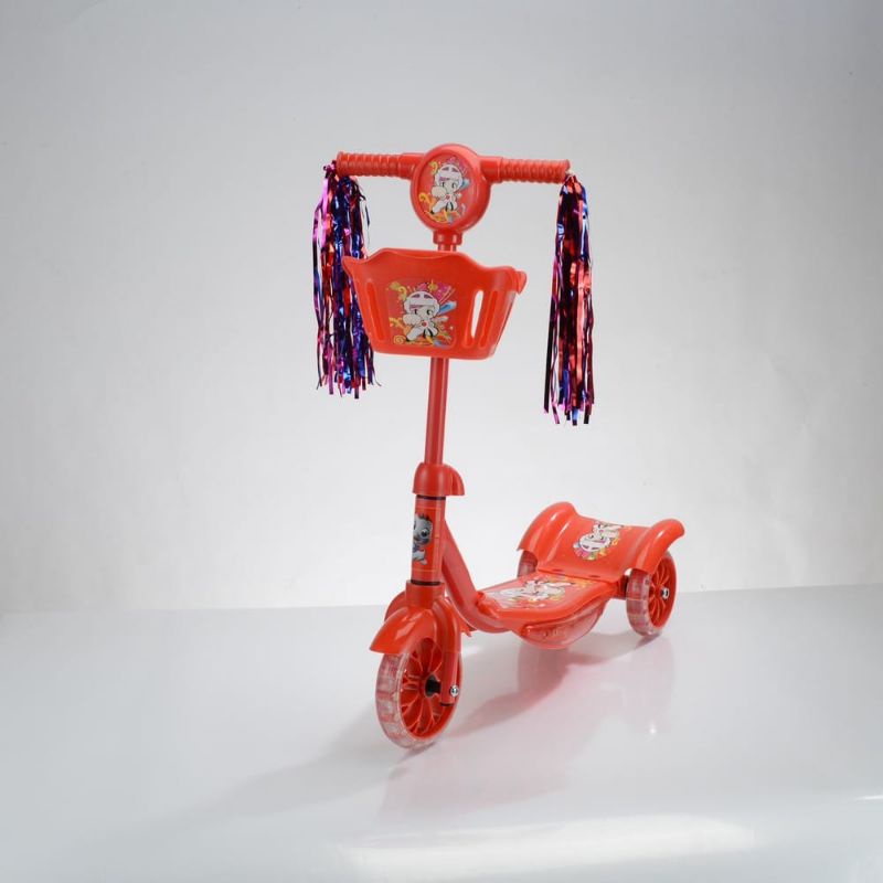 Skuter Keranjang Roda 3 Otoped Skuter Anak