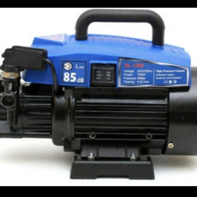 (Paket) Ql 1200 + Foam Lance Hl Jet Cleaner Steam Cuci Mobil H&L Hl