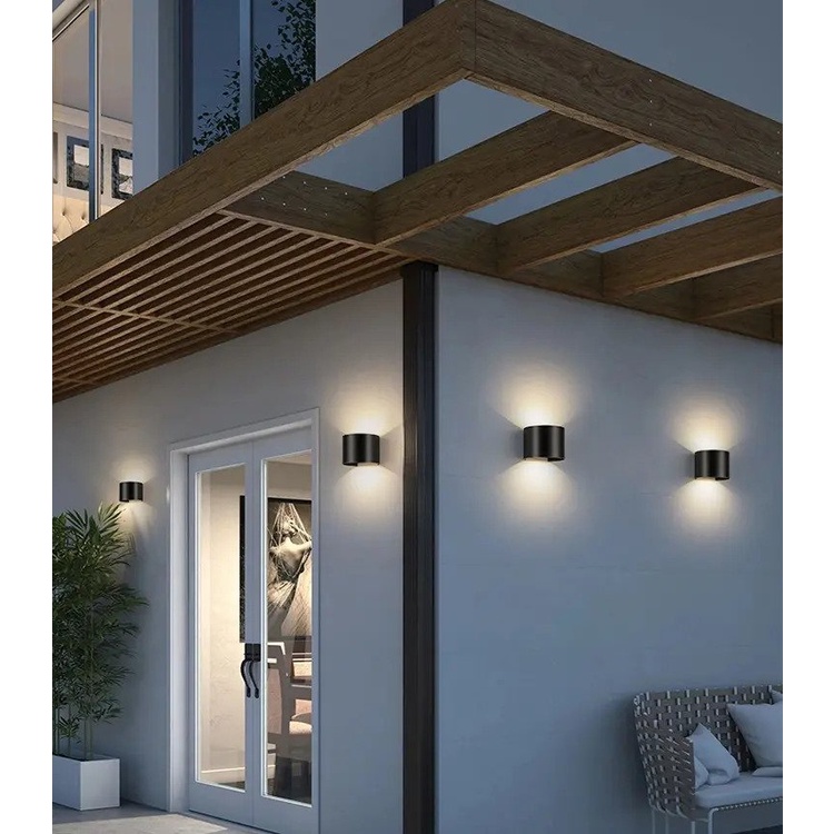 Lampu Taman LED Outdoor Lampu Dinding Hias Wall Light