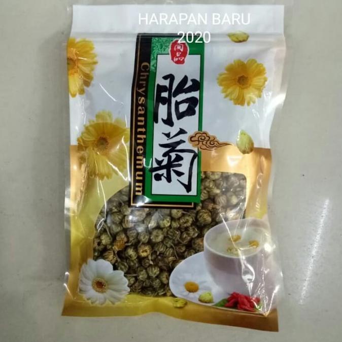 

TEH BUNGA CHRYSANTHEMUM GAN JU HUA BUANG PANAS DALAM 100 GRAM lge