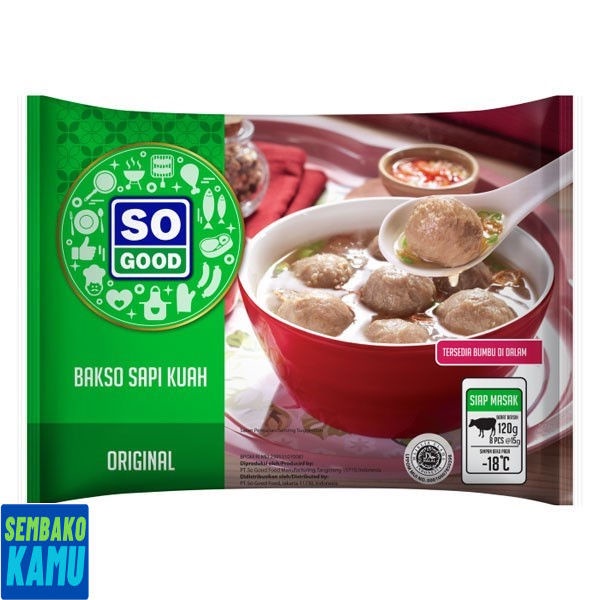 

So Good Bakso Kuah 120 gr