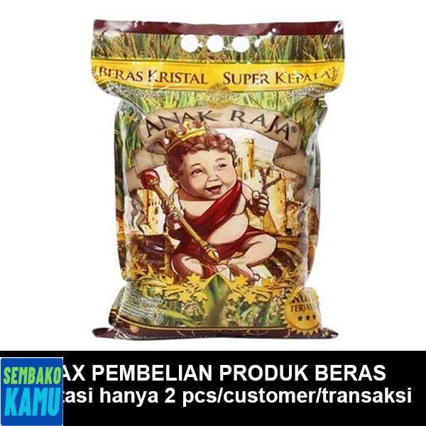 

Beras Anak Raja Super Kepala 5 kg