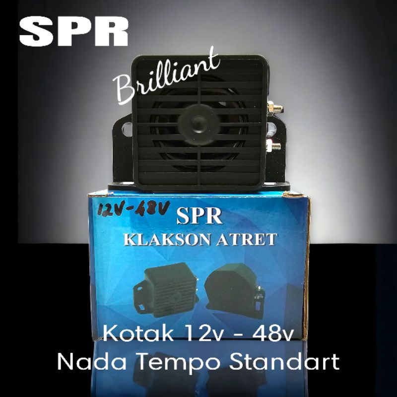 Back Horn - Klakson Atret / Mundur - Bulat / Kotak / 2 Suara / 3 Suara