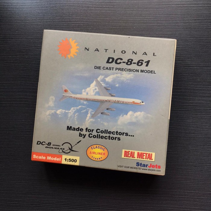 Terlaris Diecast Pesawat Dc-8-61 - Starjets
