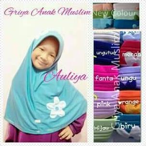 Jilbab Anak Sekolah Sd (Putih / Pramuka) / Jilbab Anak Ngaji / Tulban