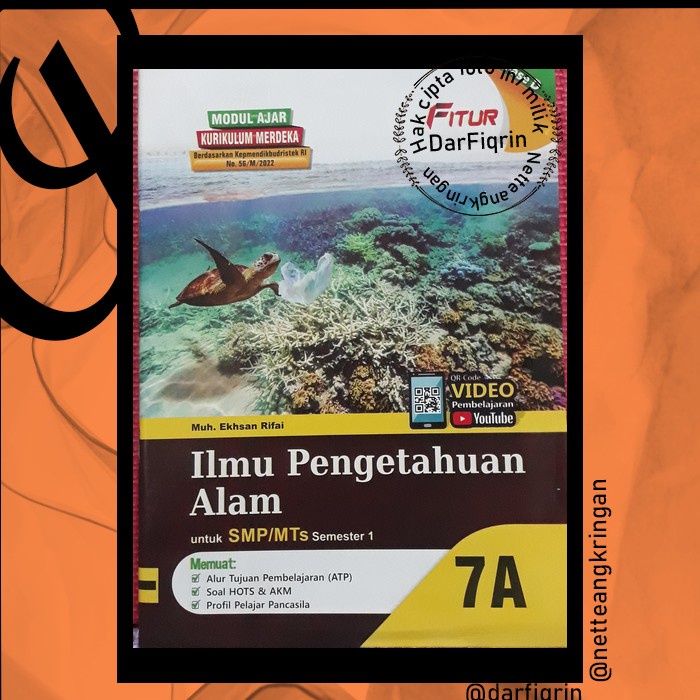 LKS IPA Kelas 7 8 Semester 1 SMP/MTs KURMER Kurikulum Merdeka-Fitur-HOTS