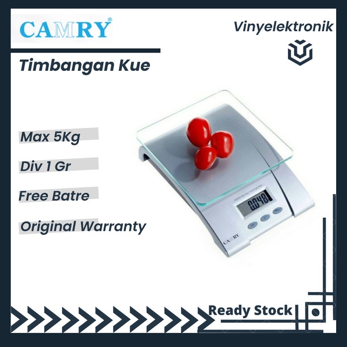 Timbangan digital Camry 5kg EK5055 - Camry Ek-5055 timbangan kue 5 kg