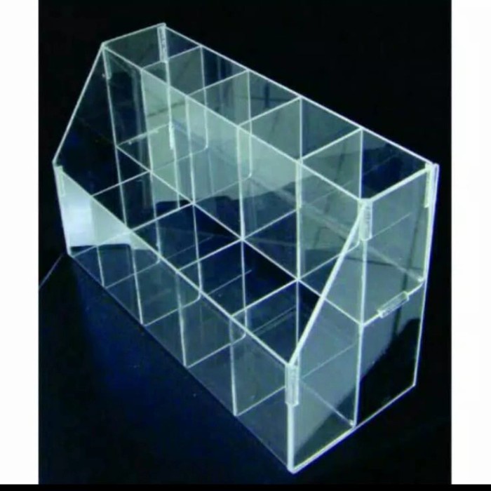 

Aurealiamall Tempat Pensil Kotak Pulpen Spidol Acrylic
