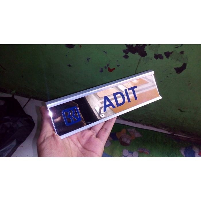 

Aurealiamall Desk Name Stainless. Murah.