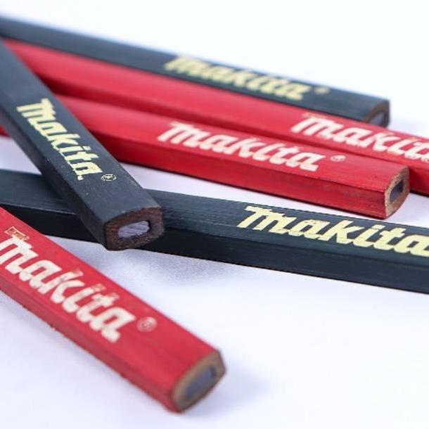 

] Pensil Tukang Kayu Bangunan Tulis Potlot Potelot Pencil Proyek Arsitek
