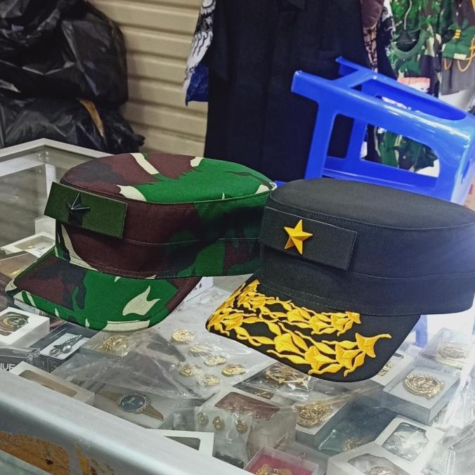 topi komando TNI AD pdl pdh buat pati