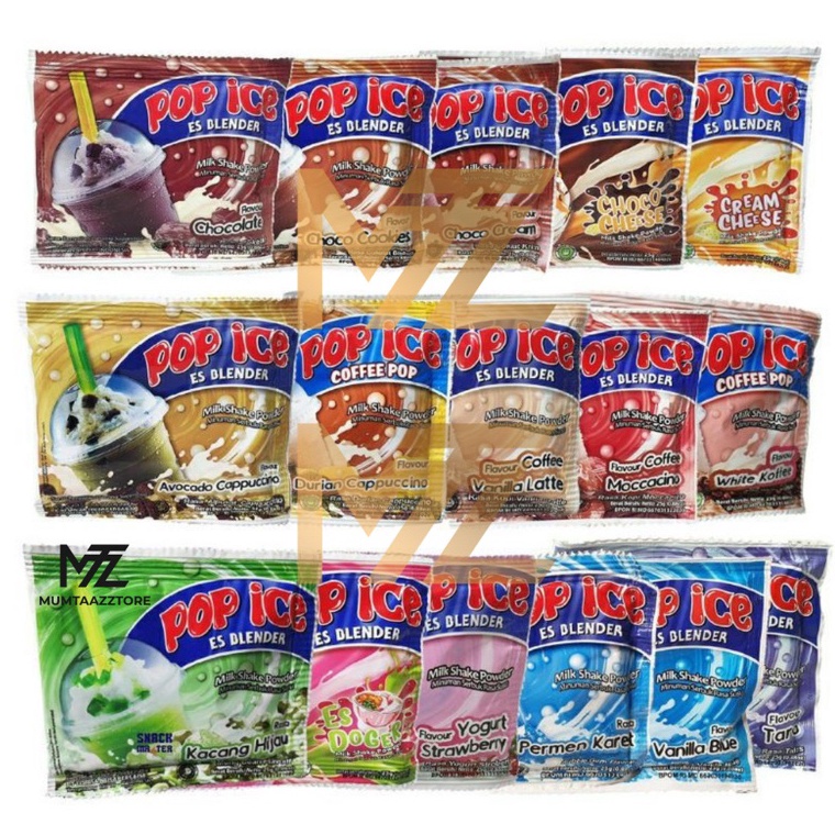 

hs✱Buruan Beli❋ ☘️MUMTAAZZTORE☘️ POP ICE ALL VARIAN ISI 10 SACHET I82 ✵