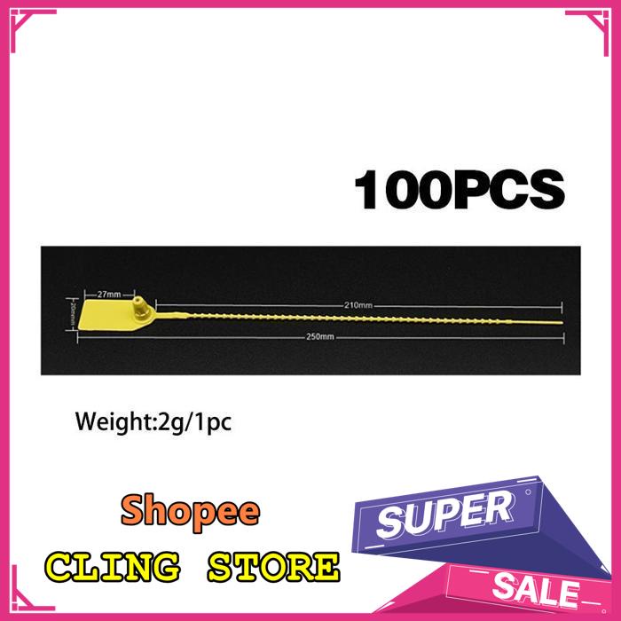 

PROMO TERBARU 100PCS SEGEL APAR/TALI SEAL APAR/SEGEL APAR PLASTIK/SECURITY SEAL