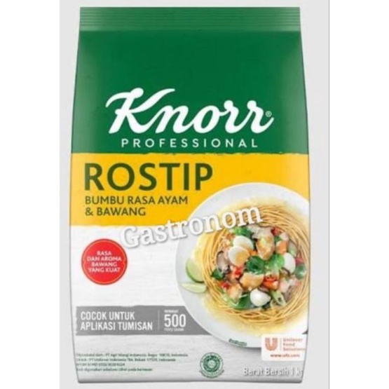 

Rostip Knorr 1 kg / Pelezat Rasa Ayam / Bumbu Penyedap