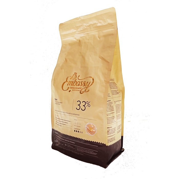 

EMBASSY Couverture White Zen 33% 2,5 kg - Tulip Couverture White 33%