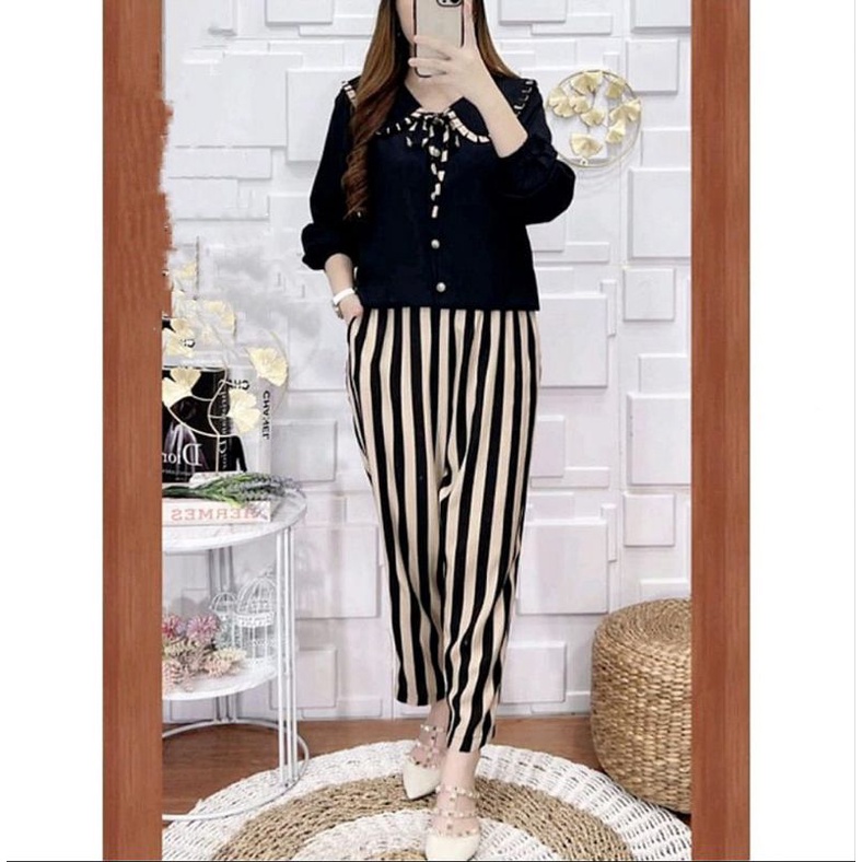 setelan salur setelan rayon super salur
