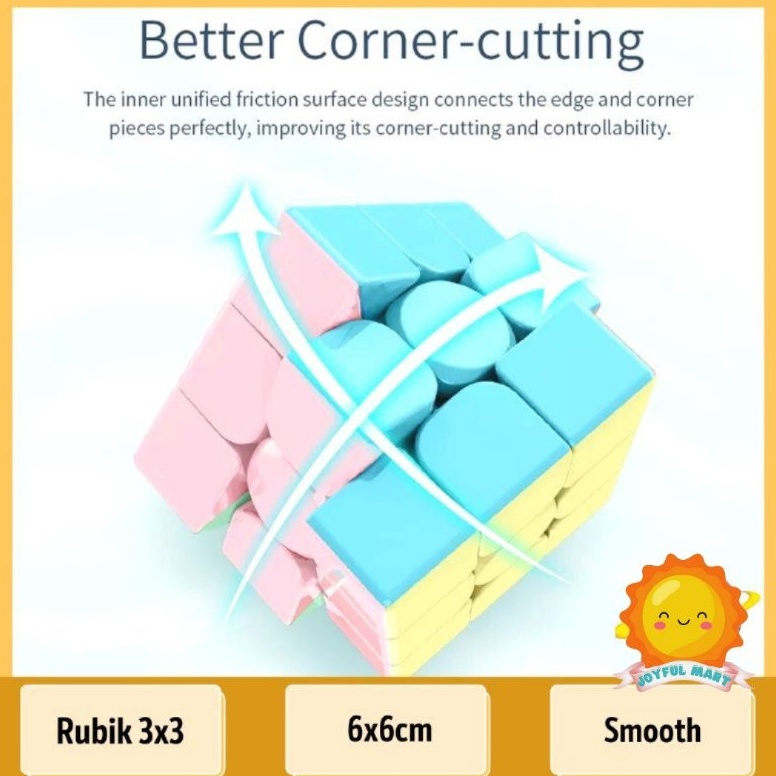 EE9 Mainan Rubik 3x3 Moyu Meilong original 83