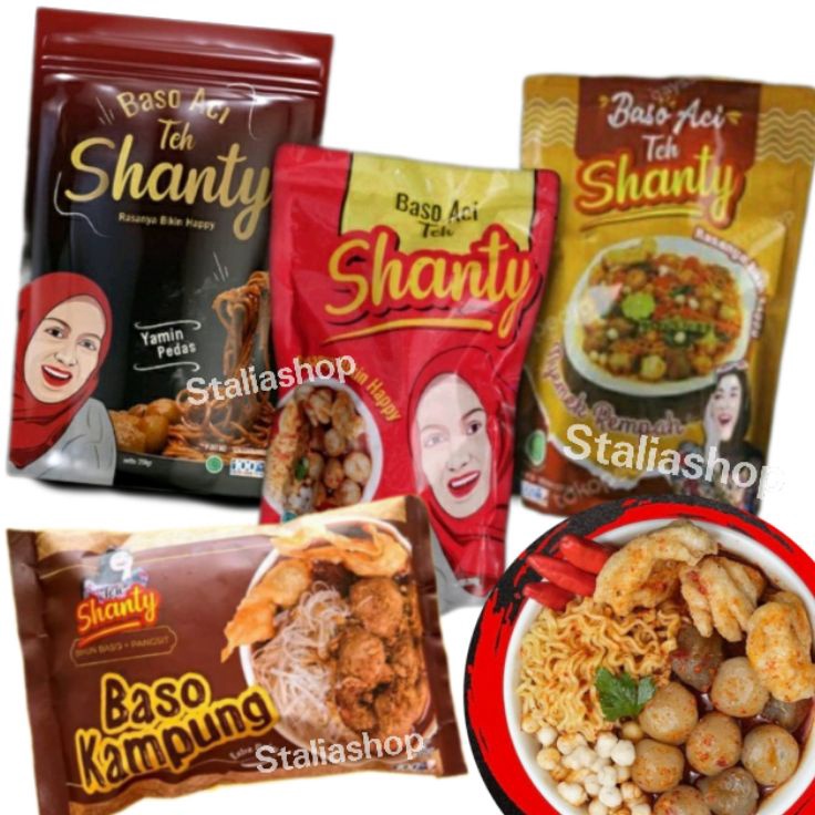 

STAR Baso Aci Teh Shanty Nyemek Yamin Pedas Teh Shanty Baso Kampung