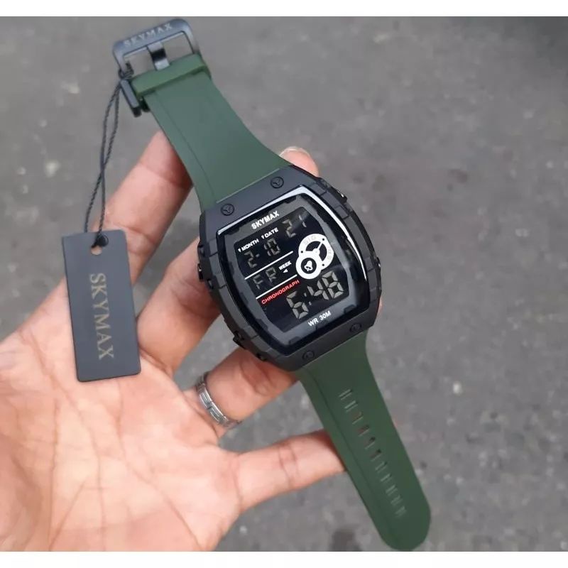 JAM TANGAN SKYMAX ORIGINAL 2209 100% WATERPROOF TAHAN AIR TAHAN BEKU BEST SELLER BISA DIBAWA RENANG