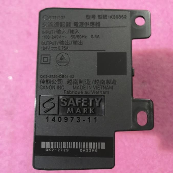 Power Supply Adaptor Canon MX497 / Adaptor Printer MX497