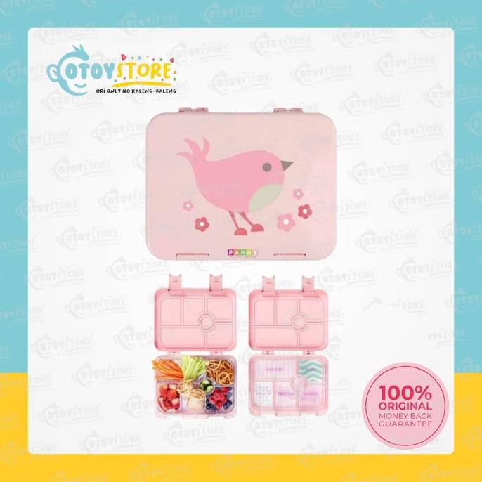 New Penny Scallan Large Bento Box / Kotak Makan Bekal Anak Penny Scallan Pengiriman Cepat