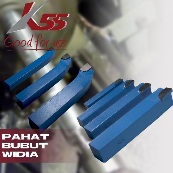 Baru K55 Pahat Bubut Pisau Bubut Widia Holder tipe ISO6 20x20x125mm DIN4980 msto79 dijamin