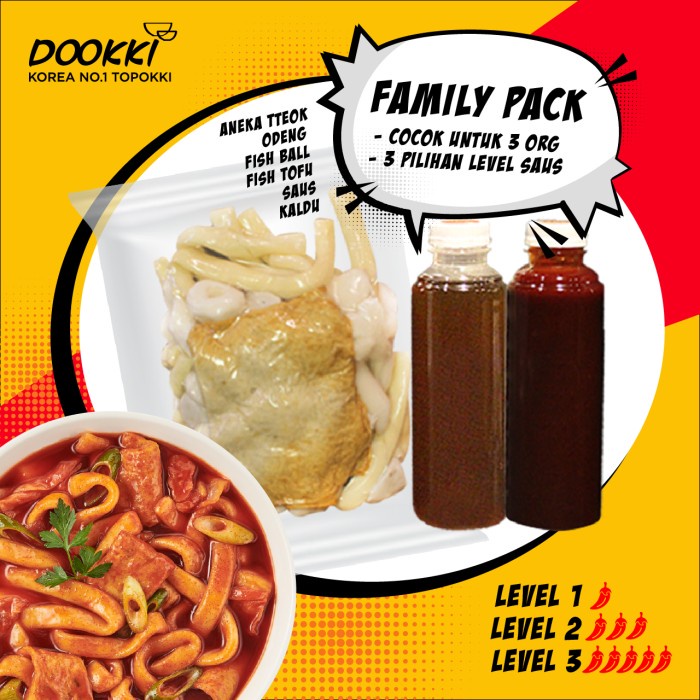 

Topokki Family Package