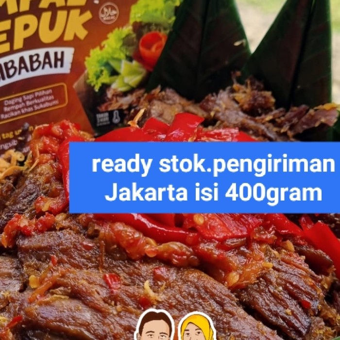 

empal gebuk sibabah asli Sukabumi 400gram