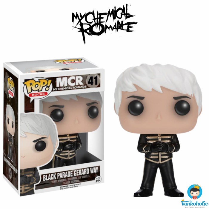 Funko Funko Pop Rocks My Chemical Romance - Black Parade Gerard Way #41