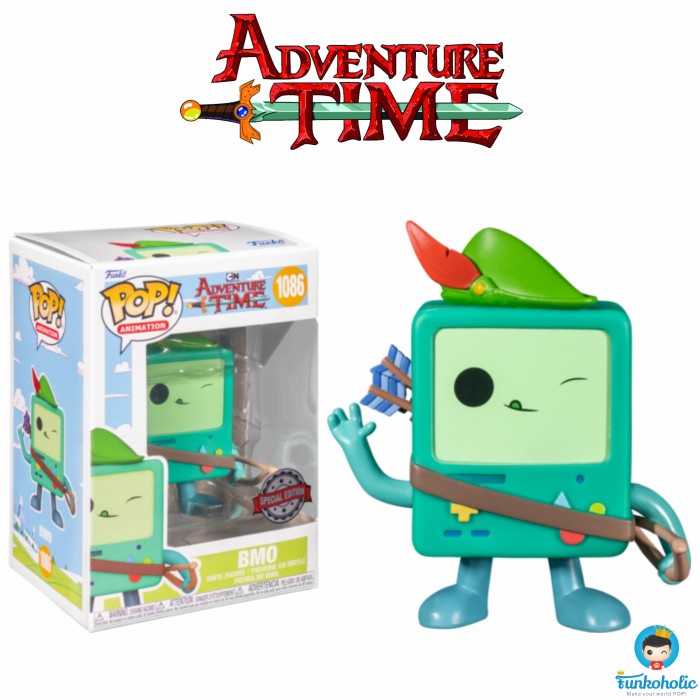 Funko Funko Pop Animation Adventure Time - Bmo With Bow [Exclusive] #1086