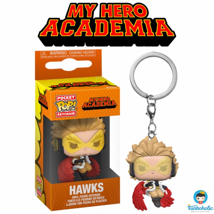 Funko Pocket Pop Keychain My Hero Academia - Hawks / Keo Takami