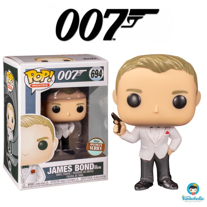 Funko Pop Movies 7 - James Bond From Spectre [Exclusive Stickered]
