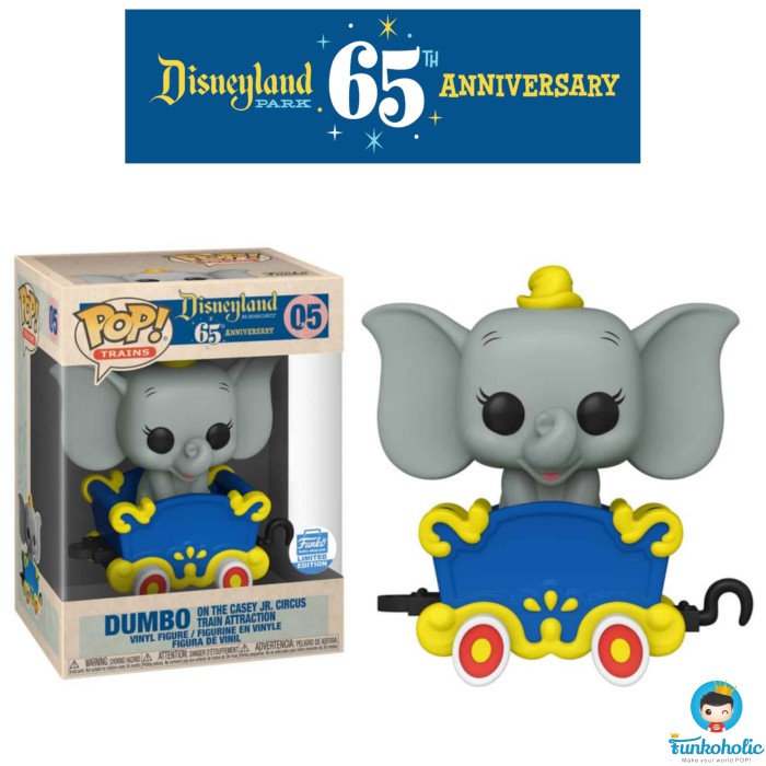 Funko Pop Disneyland Dumbo On The Casey Jr. Circus Train Attraction 5