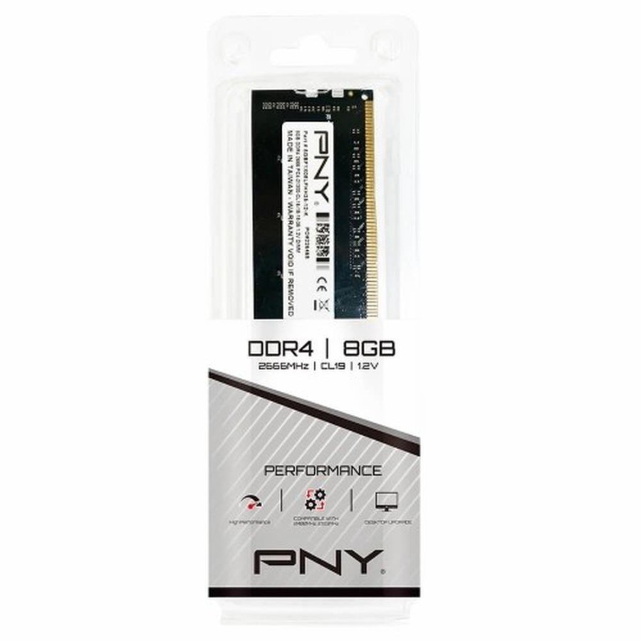 PNY RAM 8GB DDR4 Longdimm 2666MHz PC 21300 Memory Desktop