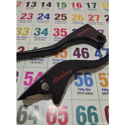 HANDLE REM KOPLING DOMINO HONDA CRF150L CRF150 CRF 150 L SEPASANG KANAN KIRI BUKAN HENDEL LEVER RCB 