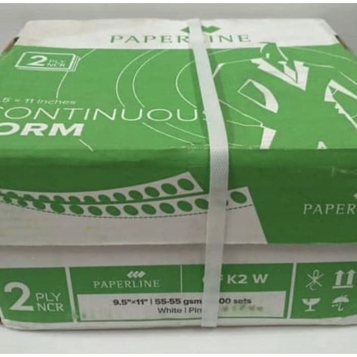 

Kertas Komputer Paperline Countinuous form k2:2 NCR Gosend/Grab Max :2 gon04