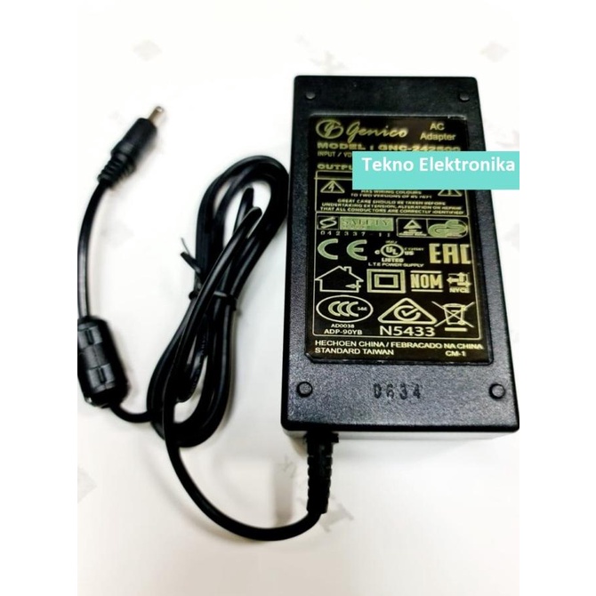 Charger Adaptor Kabel Printer ID Card Fargo DTC1000 DTC4000 New