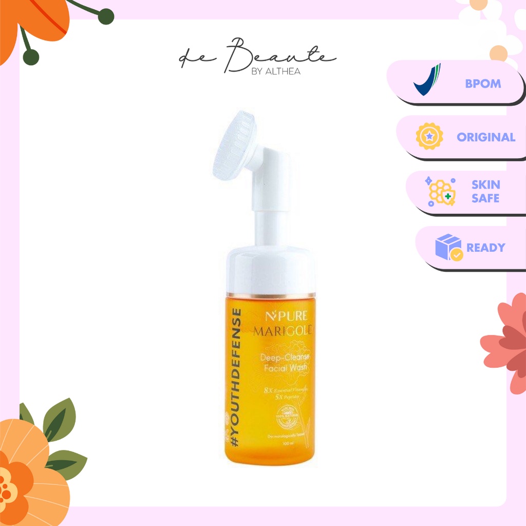 NPURE Marigold Deep-Cleanse Facial Wash