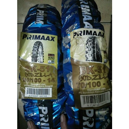 BARU ban cross trail matic velg ring 14-17 primax godzilla