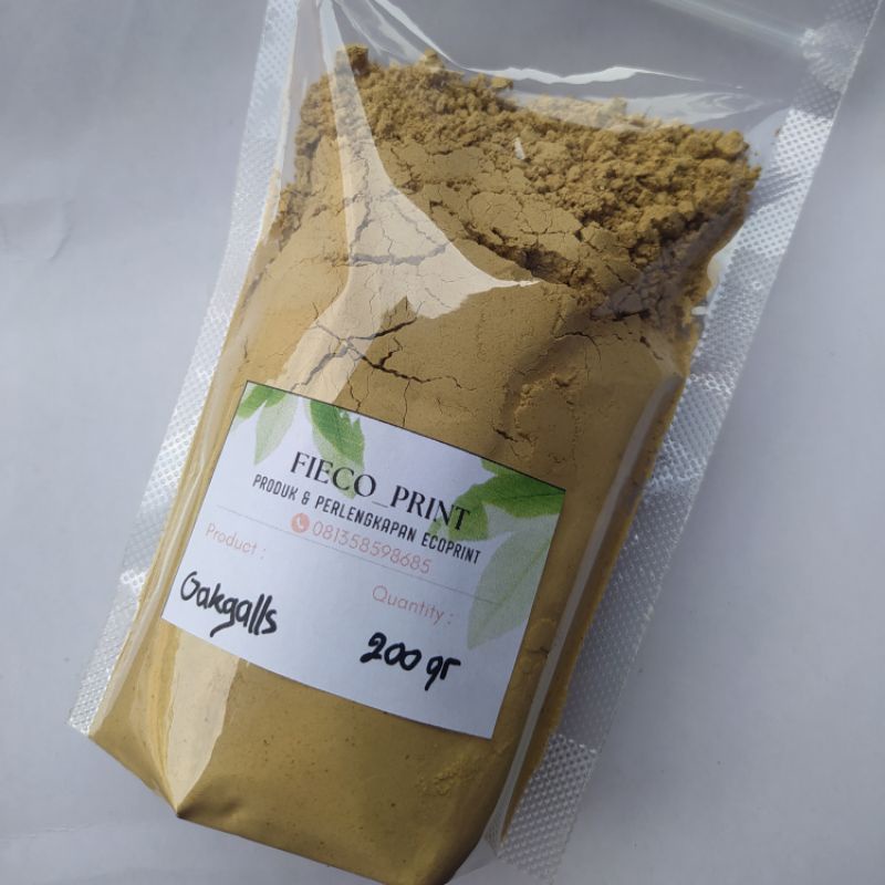 

oakgalls tanin pewarna alam ecoprint batik 100gr