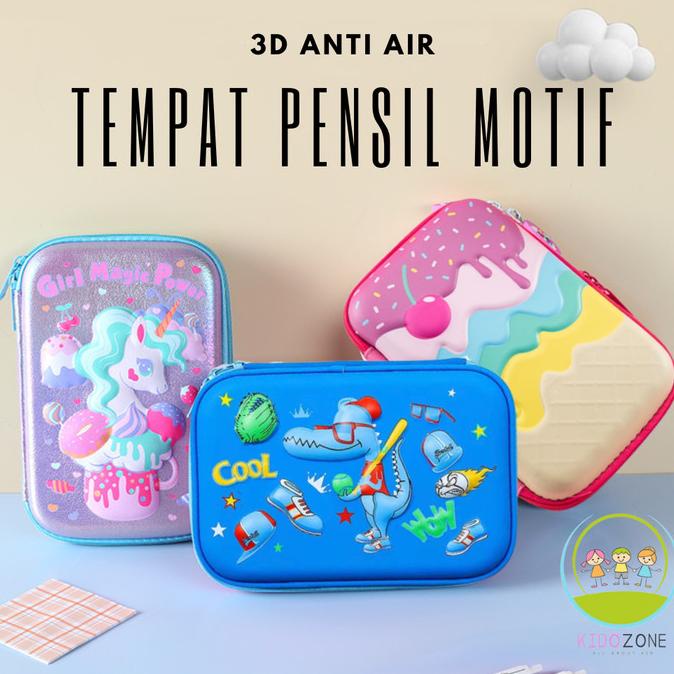 

Tempat Kotak Tepak Pensil Karakter Anak Laki Laki Perempuan 3D Pc0007