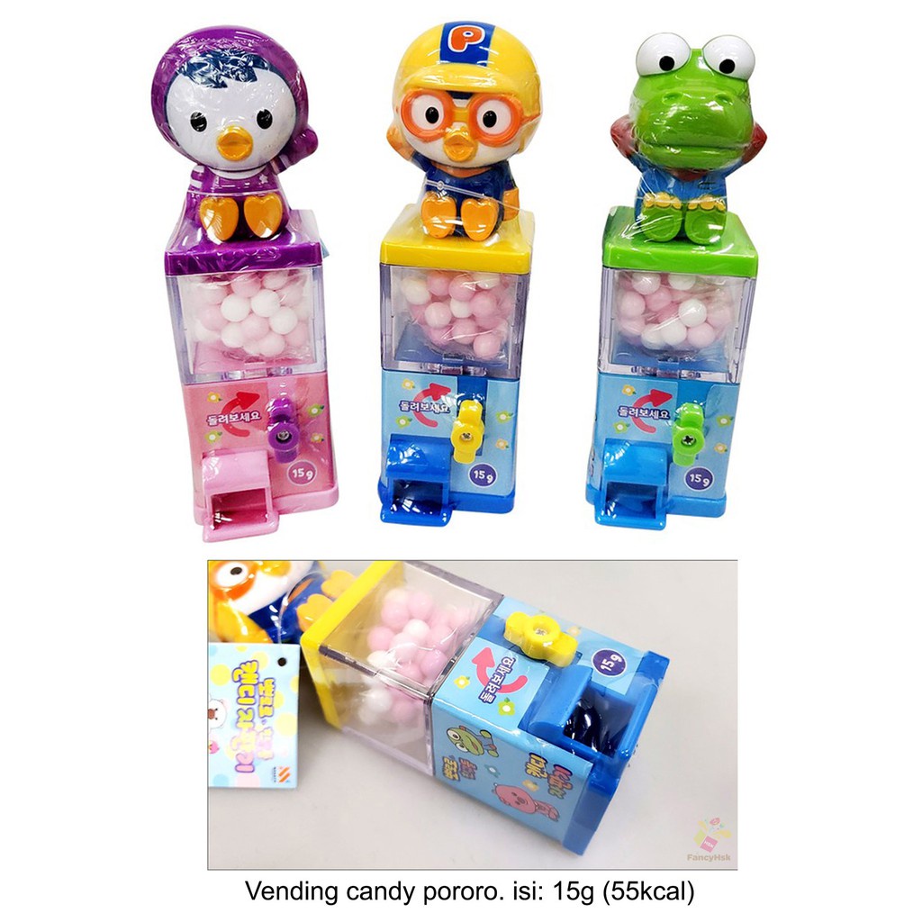 

ORI KOREA VENDING CANDY PORORO