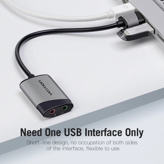 Vention Cdk Universal Usb External Soundcard