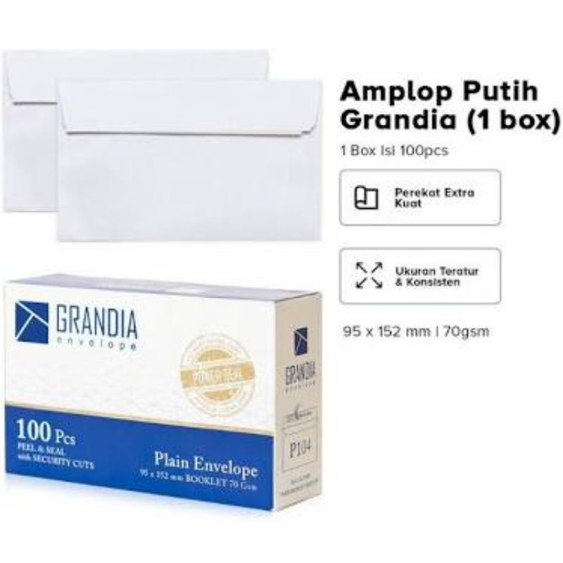

Amplop Grandia 104