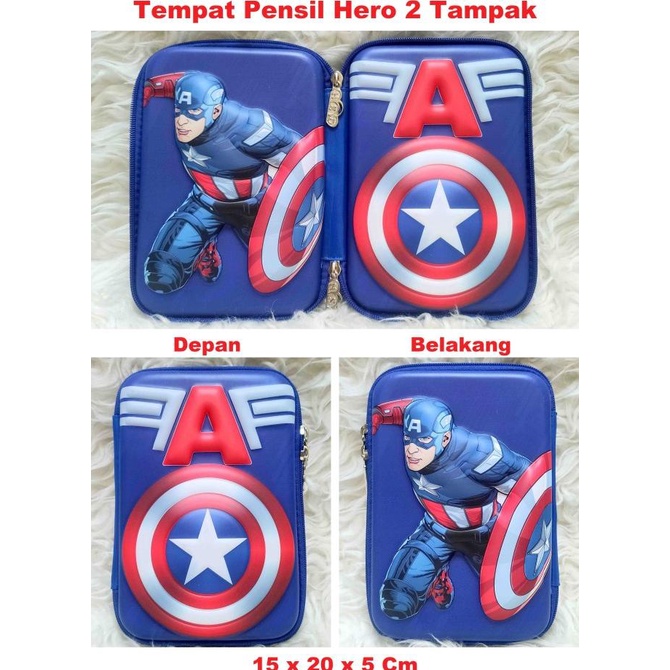 

Tempat Pensil Anak Batman Spiderman Ironman Captain Superman Hardcase