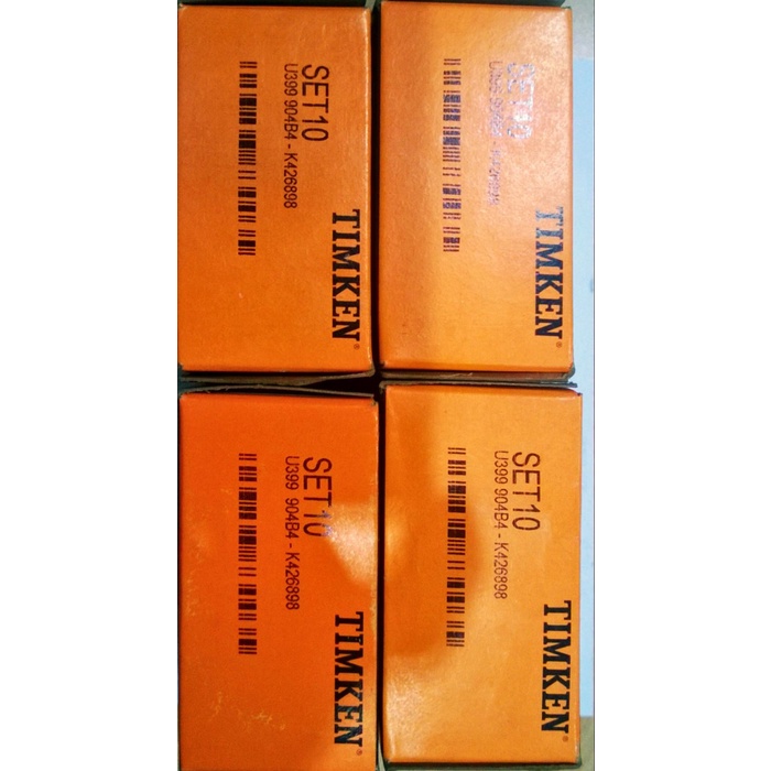 SET 10 TIMKEN / U399-904B4 - K426898 TIMKEN