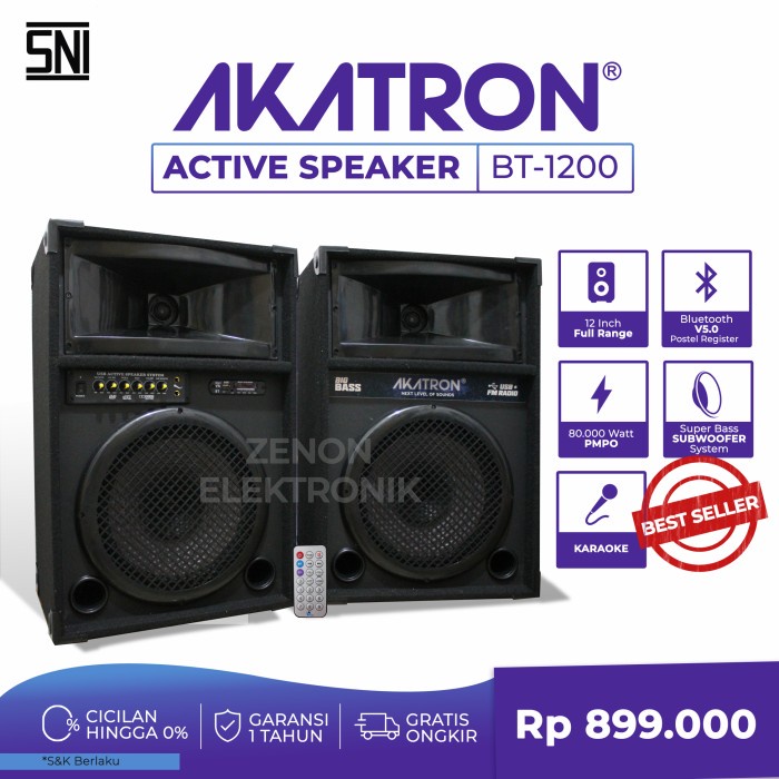 Speaker Aktif 12 inch BLUETOOTH