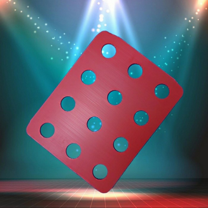 

Tutup Bak baki impraboard 12 lubang system wick hidroponik