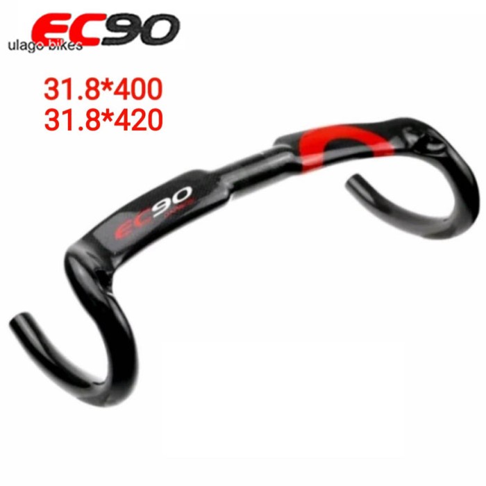 dropbar carbon aero 2 EC90 31.8 OS drop bar handlebar stang balap road