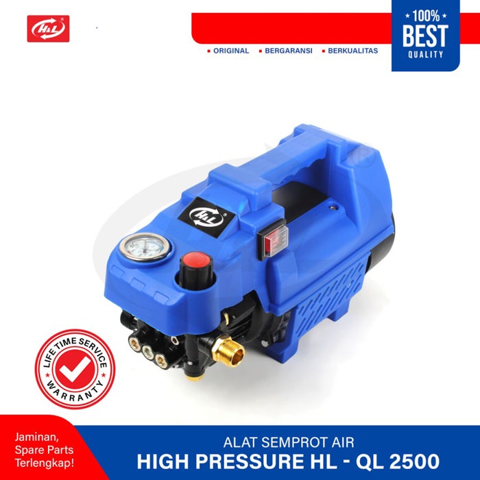 HL Mesin Semprot Air Cuci Steam High Pressure Jet Cleaner QL-2500 QL2500